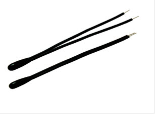 Vishay/BC Components TCLE413 Series NTC Thermistors, Mini Epoxy PVC Insulated Lead Vishay/BC Components TCLE413 Series NTC Thermistors, Mini Epoxy PVC Insulated Lead